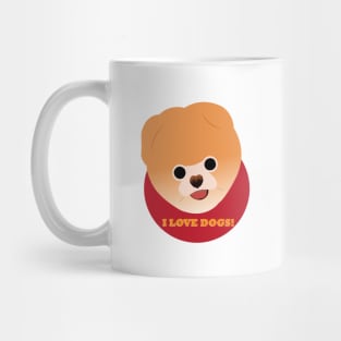 Pomeranian dog Mug